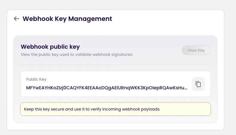 Copy the Key